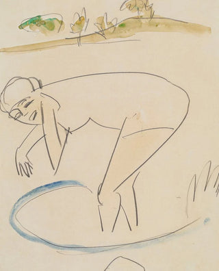Ernst Ludwig Kirchner - Badende am Ufer.webp