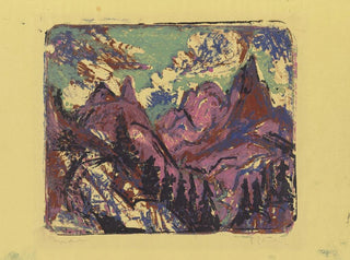 Ved floden - Ernst Ludwig Kirchner — visning af kunstværket