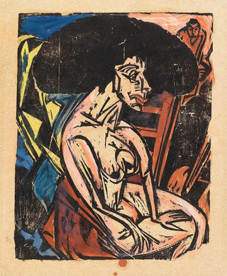 Ernst Ludwig Kirchner - Die Geliebte.webp