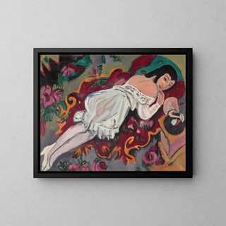 Ernst Ludwig Kirchner - Girl in White Chemise.webp