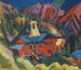 Maison sur la crête - Ernst Ludwig Kirchner — visning af kunstværket