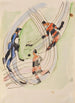 Spiller hockey - Ernst Ludwig Kirchner — visning af kunstværket