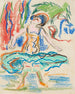 Danseuse de cabaret - Ernst Ludwig Kirchner — visning af kunstværket