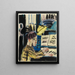 Organist - Ernst Ludwig Kirchner — indrammet kunstværk på væggen