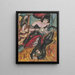 Pantomime Reimann La Revanche du danseur - Ernst Ludwig Kirchner — indrammet kunstværk på væggen