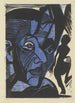 Selvportræt Melankoli af bjergene - Ernst Ludwig Kirchner — visning af kunstværket