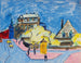 Vue de rue à Dresde - Ernst Ludwig Kirchner — visning af kunstværket