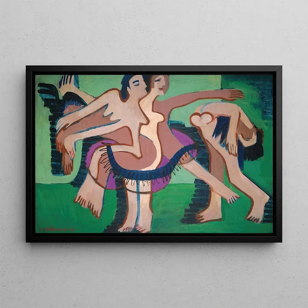 Ernst Ludwig Kirchner - Tanzgruppe Dance Group.webp