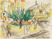 Le bosquet d'Albertplatz à Dresde - Ernst Ludwig Kirchner — visning af kunstværket
