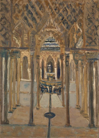 Ernst Schiess - Lwenhof der Alhambra.webp