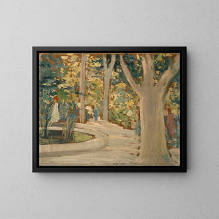 Ernst Schiess - Mohammedaner im Park.webp