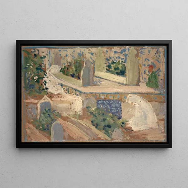 Ernst Schiess - Mohammedanischer Friedhof.webp
