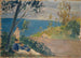 Sieste des gardes-frontières sur la plage - Ernst Schiess — visning af kunstværket