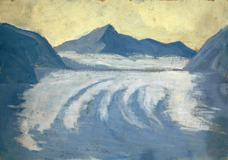 Ernst Schiess - View on the Aletsch Glacier III.webp