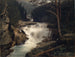Cascade i Avers-dalen - Ernst Schiess — visning af kunstværket