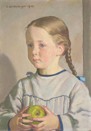 Ernst Wrtenberger - Monika with an apple.webp