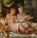 Eros og Psyche - Nicol dell'Abate — visning af kunstværket