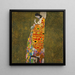 Espoir II - Gustav Klimt — indrammet kunstværk på væggen