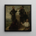 Esquisse pour l'Hommage à Delacroix - Henri Fantin-Latour — indrammet kunstværk på væggen