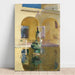 Reproduktion af maleriet af Charles V's dam, Alcázar, Sevilla - Joaquín Sorolla