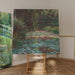 Reproduktion af maleriet af Nymfeas-søen - Claude Monet