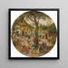 Sommer - Pieter Brueghel The Younger — indrammet kunstværk på væggen