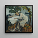 Sommer i Hartmannsberg - Leo Putz — indrammet kunstværk på væggen