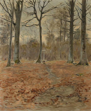 Etienne MoreauNlaton - Croix dans un sousbois.webp