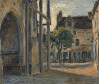 Etienne MoreauNlaton - Le porche de lglise SaintMacre  FreenTardenois Aisne.webp