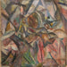 Studie i kubistisk stil - Jules Pascin — visning af kunstværket