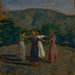 Studie af Ringelreihe - Franz von Stuck — visning af kunstværket