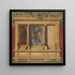 Studie af komposition til Troja-triptykket - Sir Edward Coley Burne-Jones — indrammet kunstværk på væggen