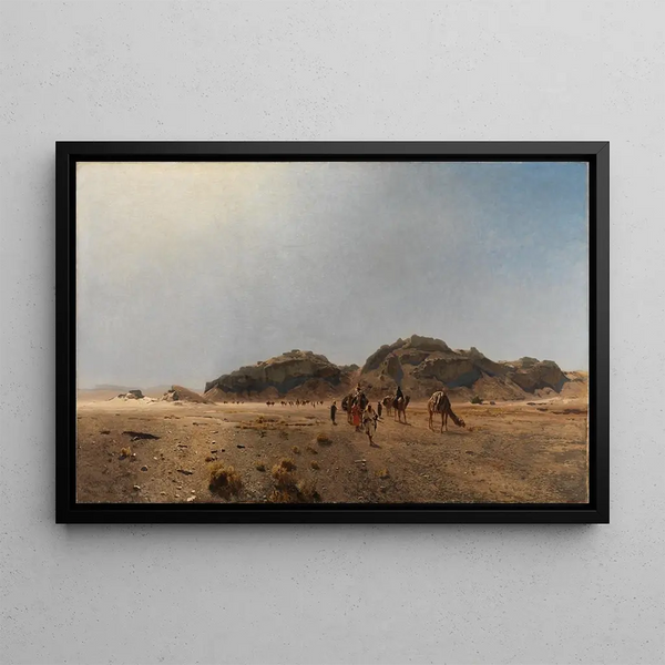 Eugen Bracht - In der Wste Araba.webp