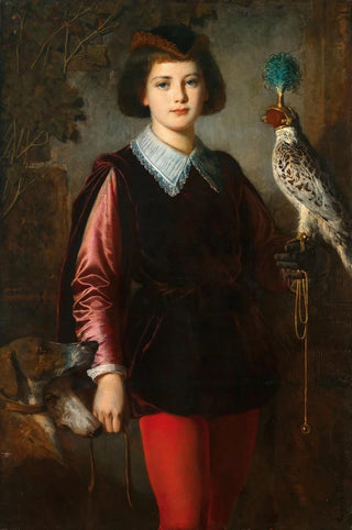Eugen Felix - A Young Falconer.webp