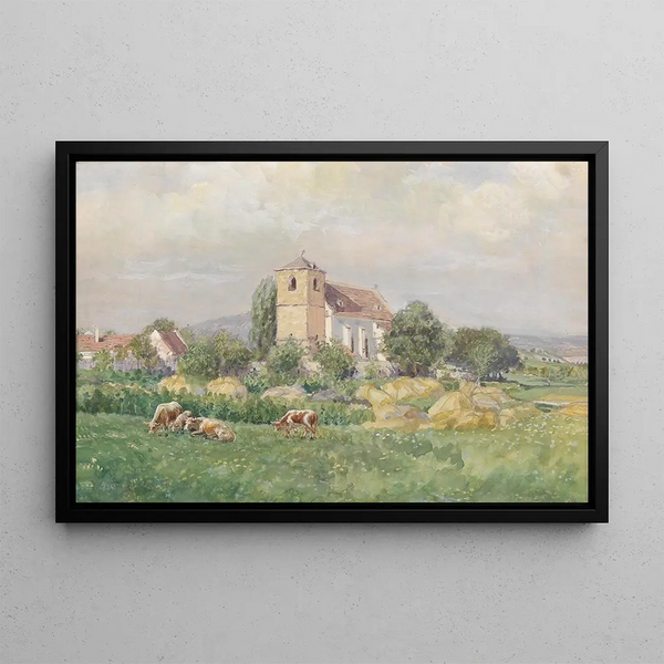 Eugen Jettel - Kirche in Staatz.webp
