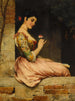 En rose - Eugen von Blaas — visning af kunstværket