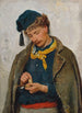 En soldat - Eugen von Blaas — visning af kunstværket