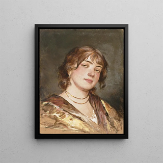 Eugen von Blaas - Bildnis einer jungen Italienerin.webp