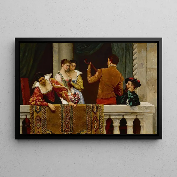 Eugen von Blaas - Festival day venice.webp