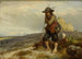 En ung hyrde - Eugène Le Poittevin — visning af kunstværket