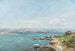 Antibes, bugten - Eugène Boudin — visning af kunstværket