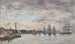 Anvers, både på Schelde - Eugène Boudin — visning af kunstværket