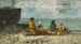 Berck, stranden - Eugène Boudin — visning af kunstværket