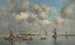 Camaret, bugten - Eugène Boudin — visning af kunstværket