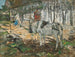 normandisk hest - Eugène Boudin — visning af kunstværket