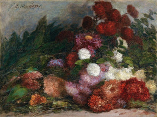 Bouquet de fleurs - Eugène Boudin — visning af kunstværket