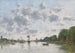 La Meuse à Dordrecht - Eugène Boudin — visning af kunstværket