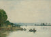La Seine à Caudebec-en-Caux - Eugène Boudin — visning af kunstværket