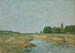 Laveuses ved floden - Eugène Boudin — visning af kunstværket