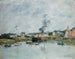 Le Port de Trouville - Eugène Boudin — visning af kunstværket